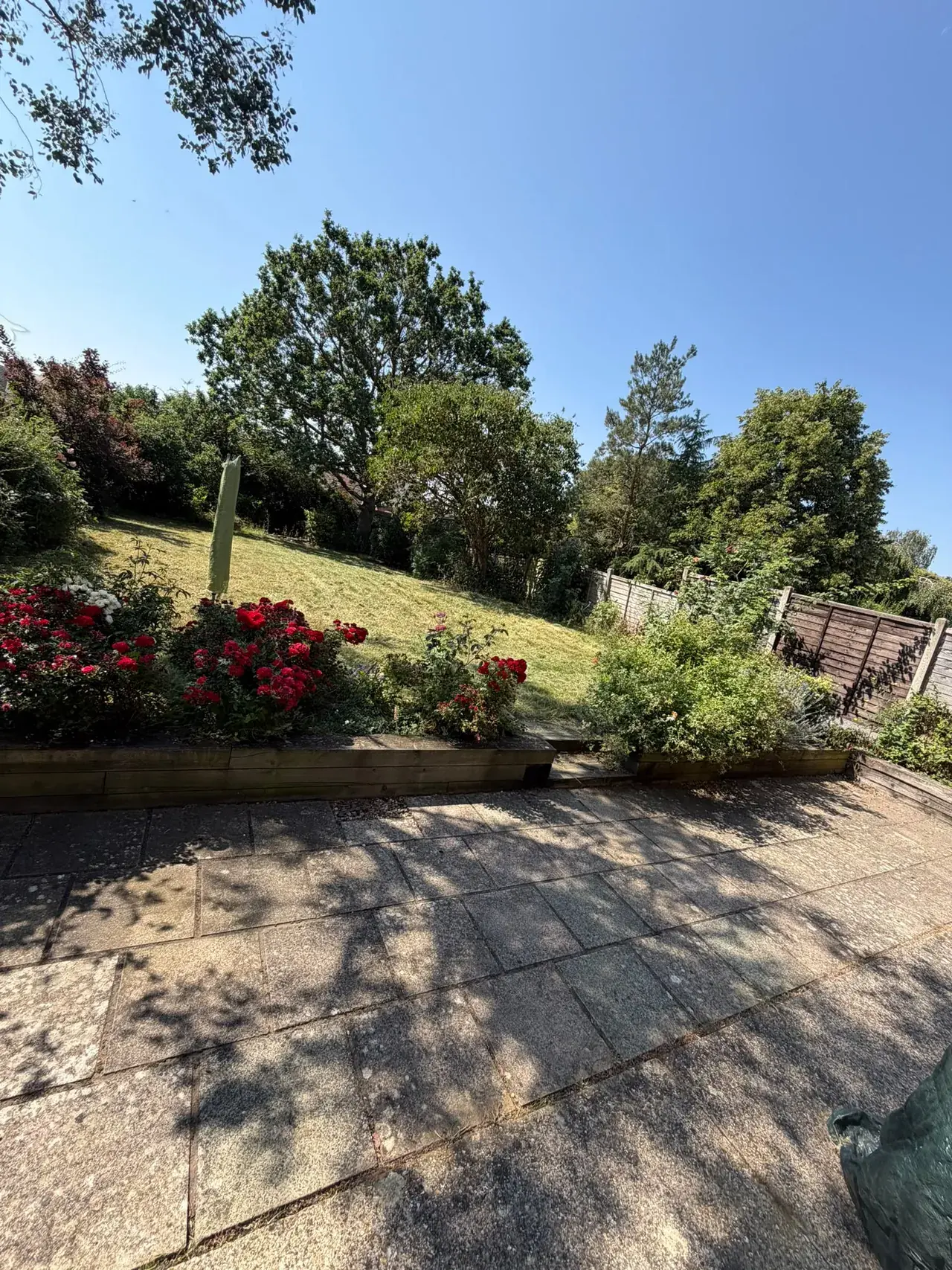 Garden paving