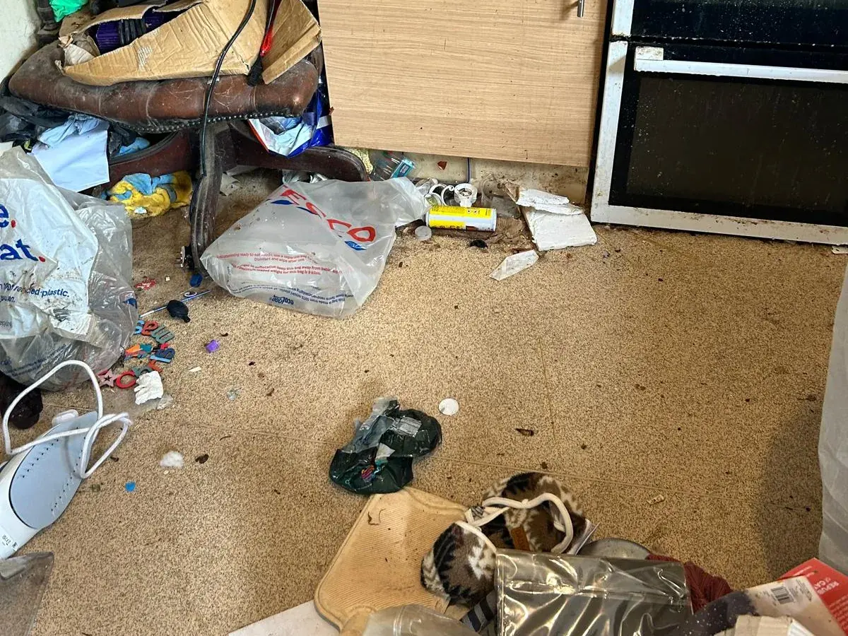 The floor: before MyT Clean started