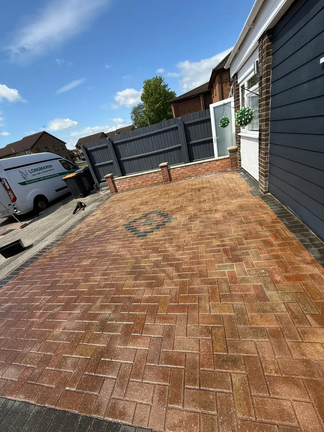 Driveway finished